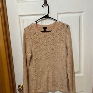 Talbots  Cable Knit Crew Neck Sweater